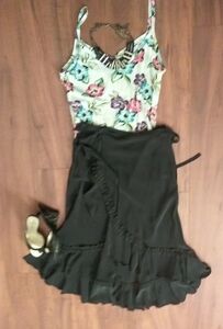 Silk Express wrap skirt💖